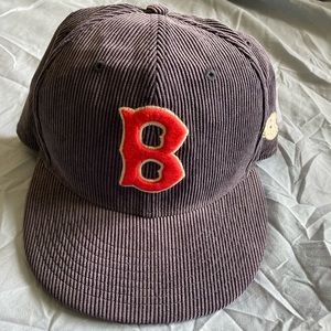 RARE Boston Red sox corduroy hat